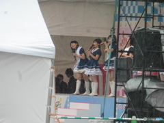 雨の中のどんたく④