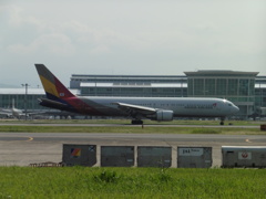 ASIANA  B767着陸