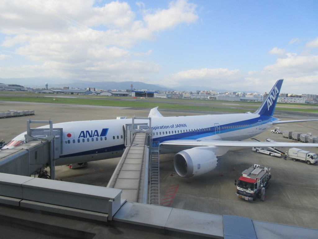 ANA　B787-9　2号機到着　②