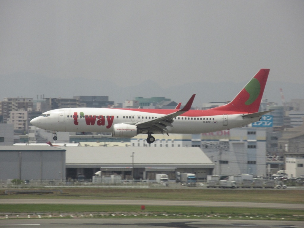 T-WAYの着陸