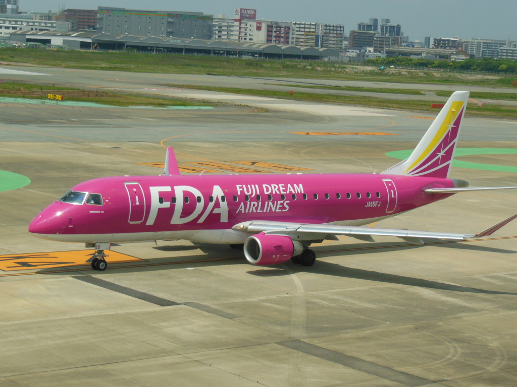 FDA  15号機の出発　①