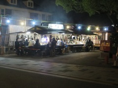 夜の箱崎宮にて②