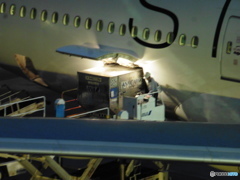 荷物積み込みの様子①