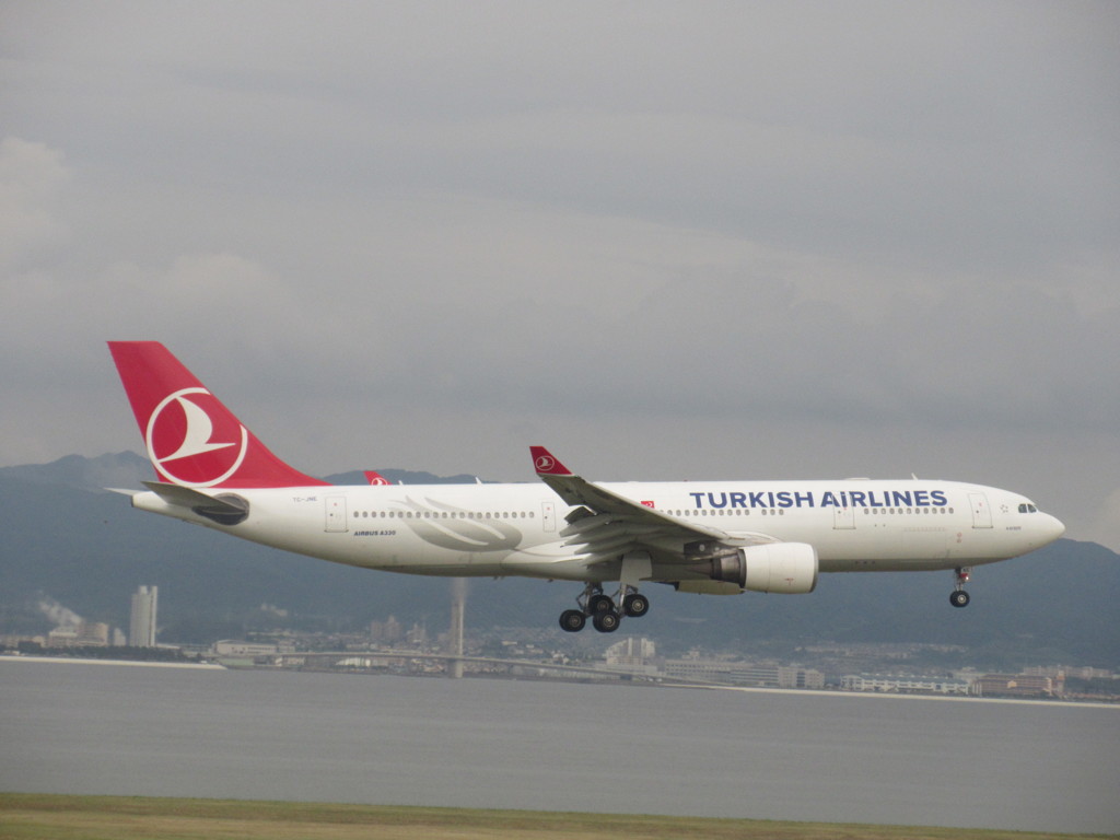 TURKISH　A330の着陸