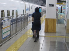 新幹線パーサーを後ろから