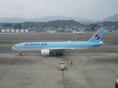 KOREAN  B777-200ER出発