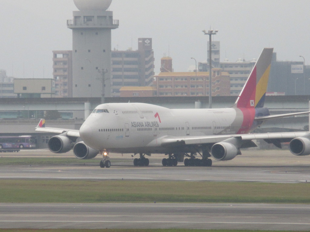アシアナジャンボ飛来①
