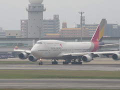 アシアナジャンボ飛来①