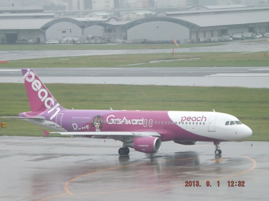 Girls Award塗装のpeach到着