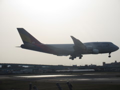 アシアナ　B747飛来　②