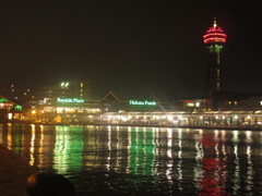 夜の博多港④