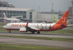 JEJU　AIR離陸
