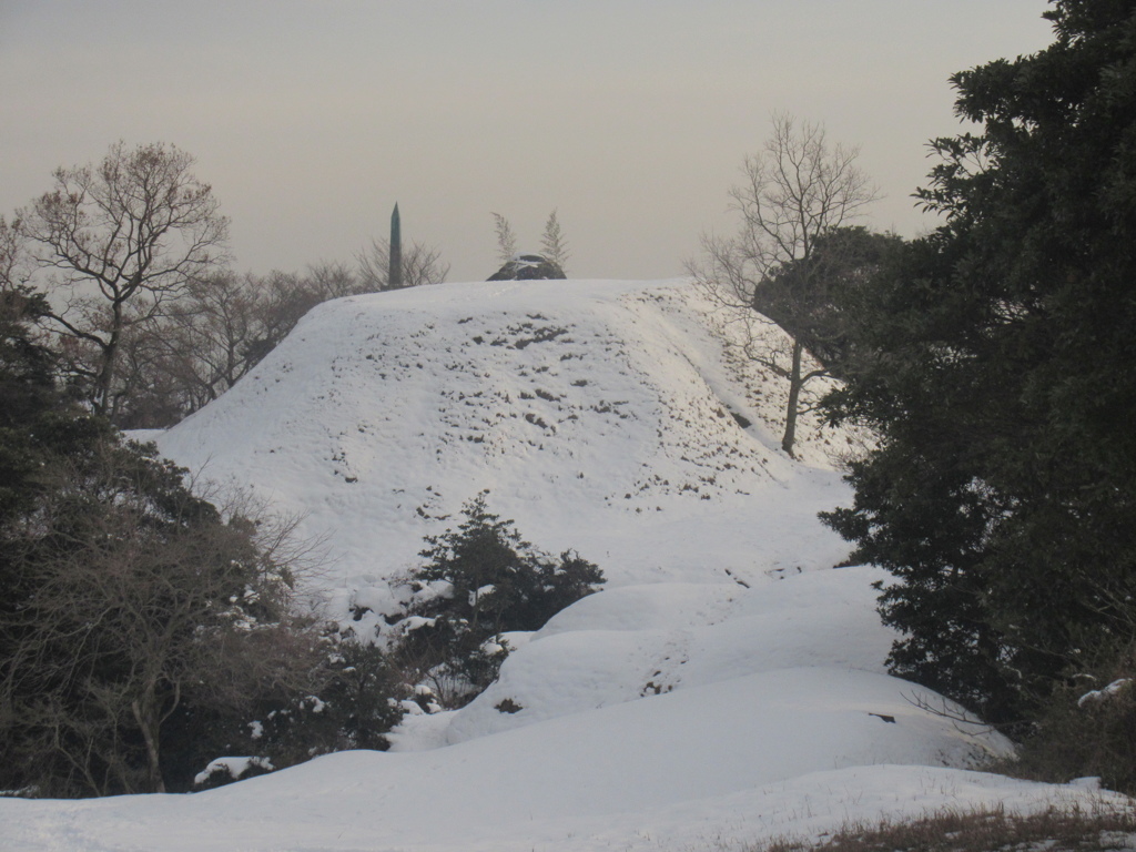 雪の積もった福岡県内⑧