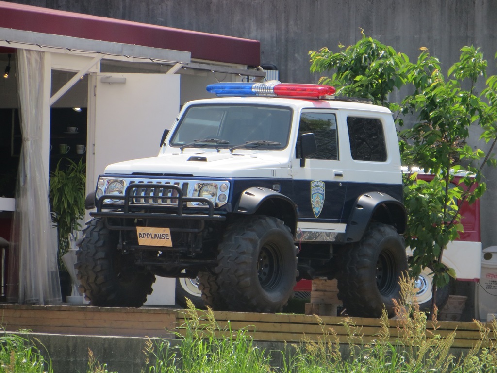 外国のパトカー