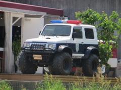 外国のパトカー