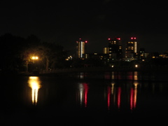 夜の大濠公園　⑤