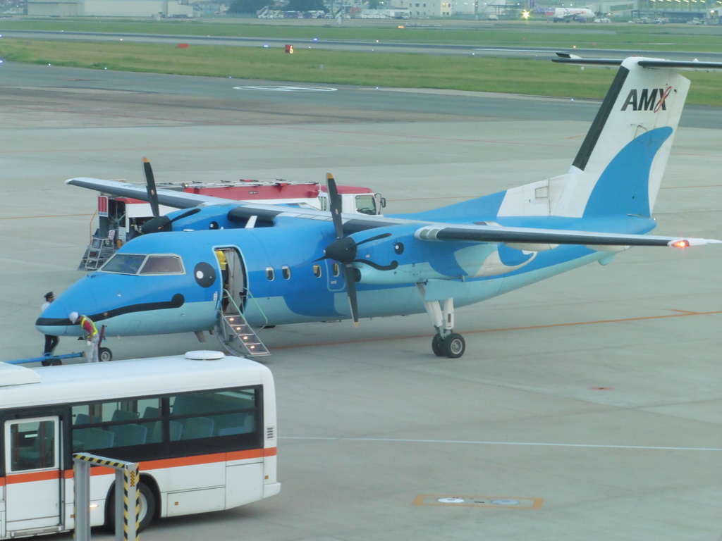 退役間近の天草エアライン