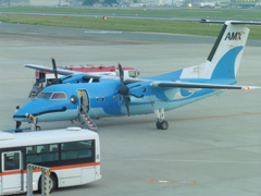 退役間近の天草エアライン