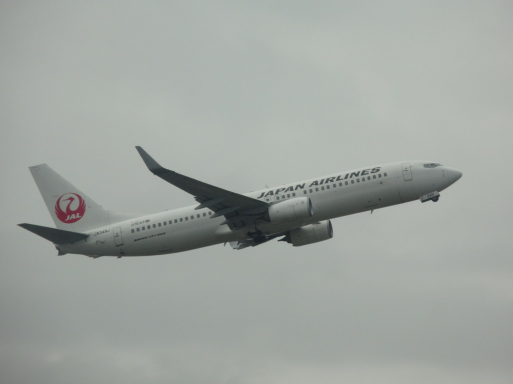 JAL　B737離陸