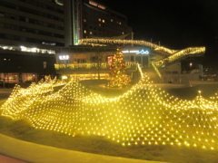 リバーレインでもクリスマスイルミネーションが⑥