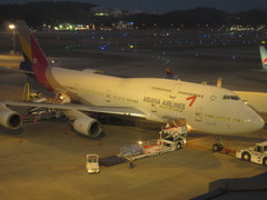 アシアナジャンボ飛来①