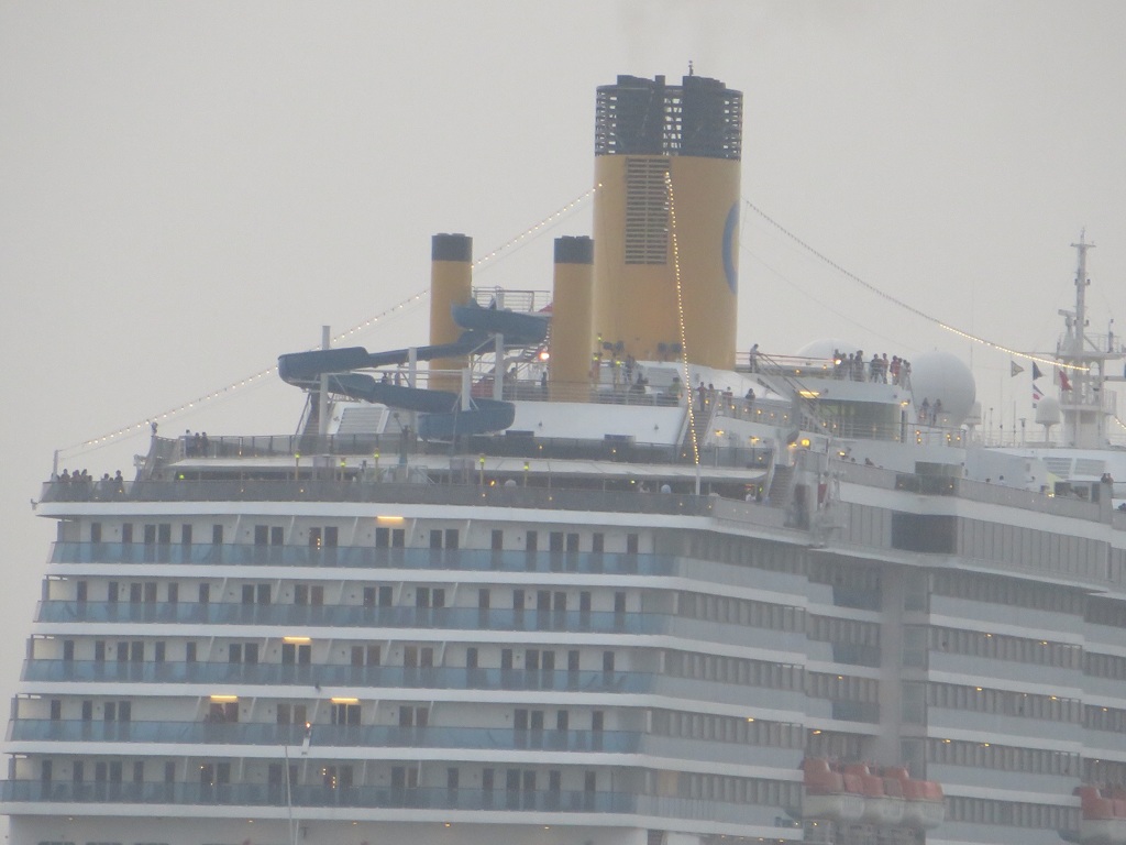 Costa Atlantica出港④