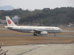 AIR CHINA　 A320出発