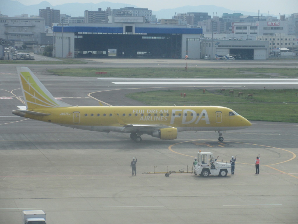 FDA　黄塗装の出発