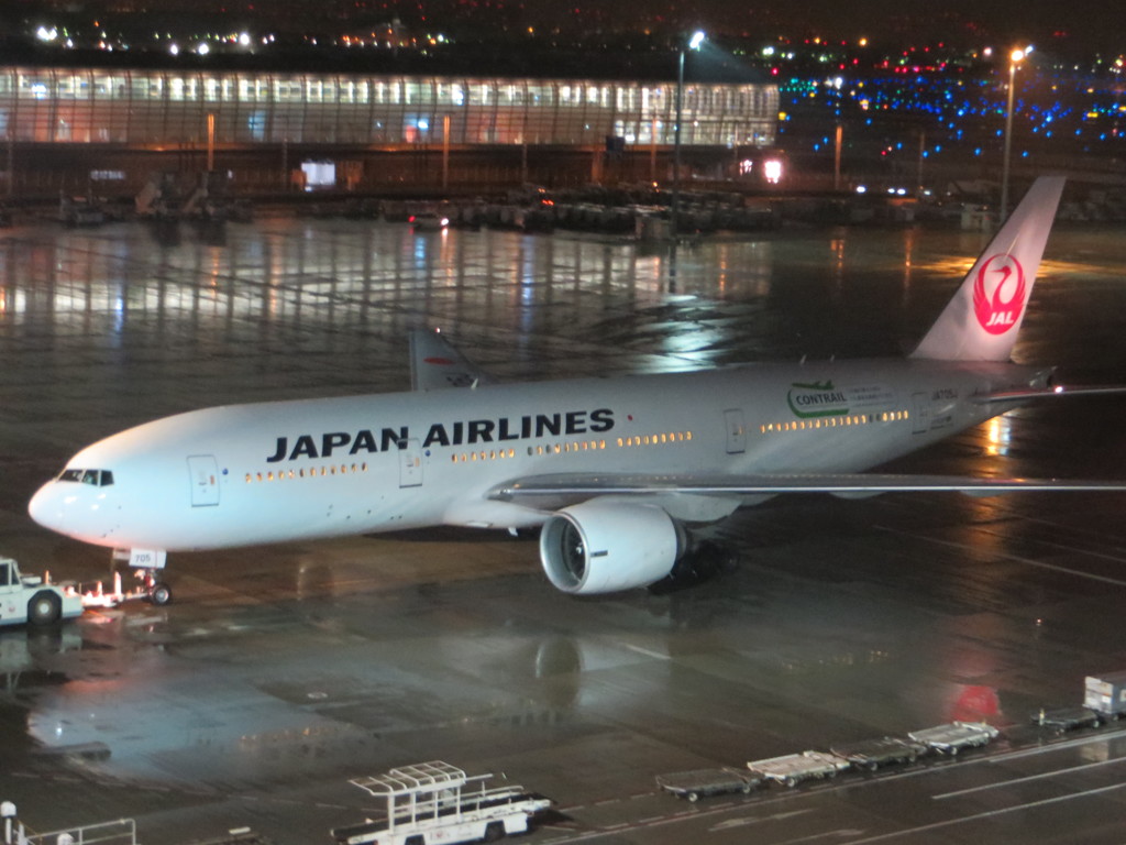 JAL777-200　CONTRAIL①