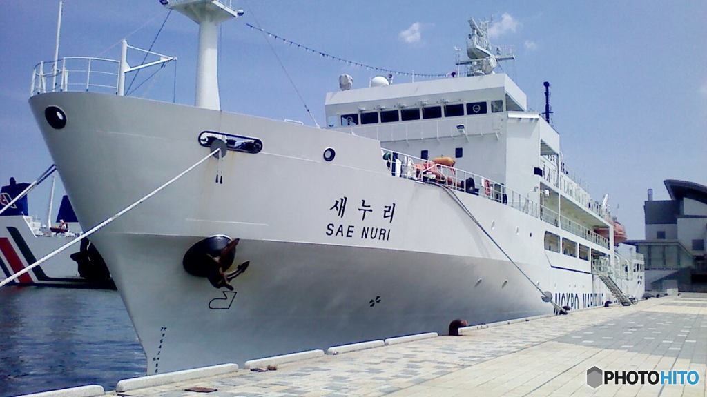 博多港に寄港したSAE　NURI①