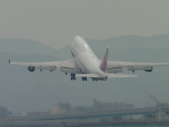 CHINA　AIRLINEジャンボ離陸③