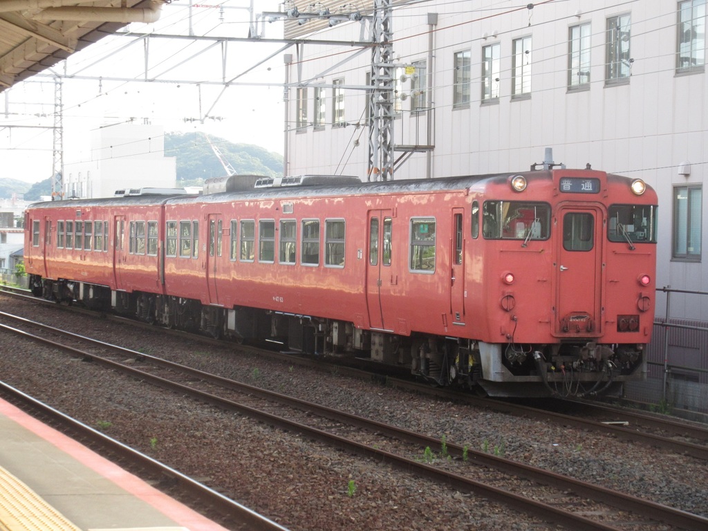 下関駅にてキハ47