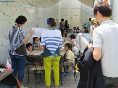 博多シティ屋上での子供カフェ⑥