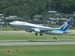 ANA  737-800 離陸