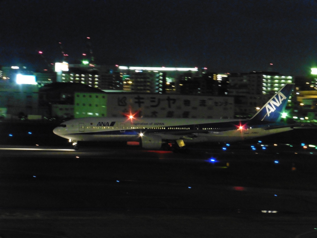 空港夜撮②