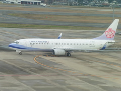 CHINA　AIRLINE B737出発