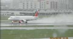 フィリピン航空離陸