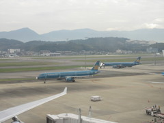 ２機のベトナム航空