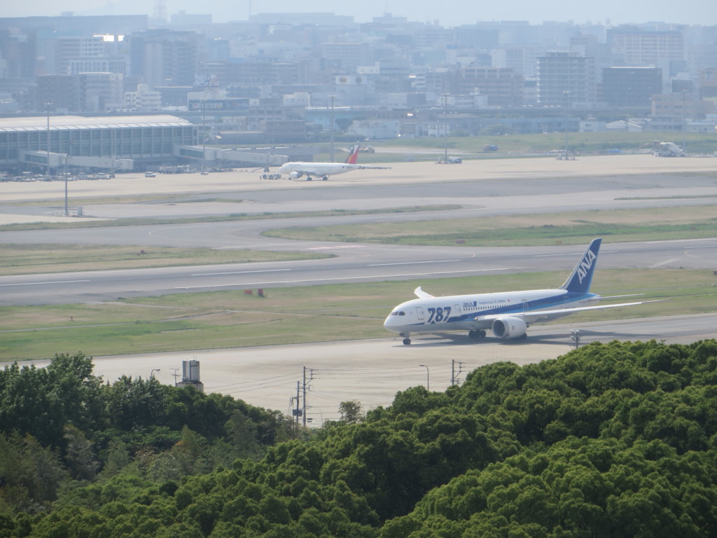 高台から眺める空港③