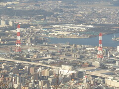北九州市の皿倉山より　⑨