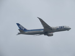 ANA787福岡離陸