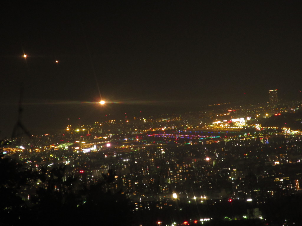 福岡空港の夜景①