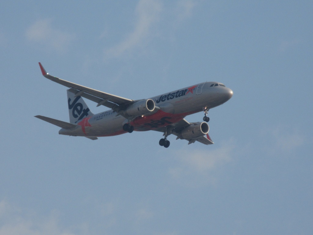 ジェットスター着陸進入