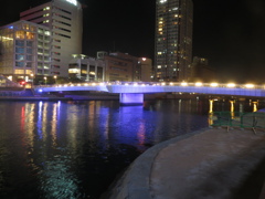 小倉紫川の夜景　③