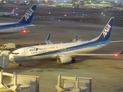 夜間の空港⑥