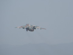 航空自衛隊c-1出発 2