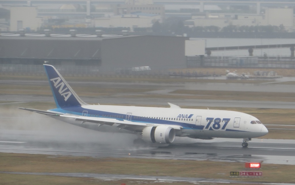 昨年3月の羽田にて⑨