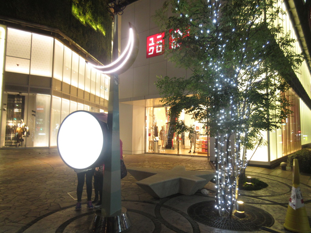 キャナルシティのイルミネーション③