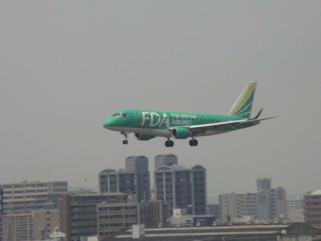 FDAグリーンの着陸①