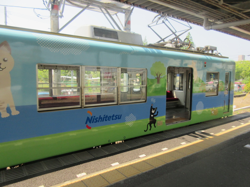 西鉄貝塚線　にゃん電　②